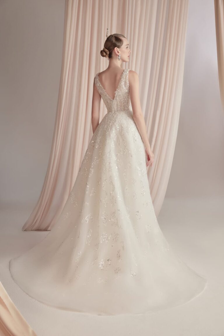 robe de mariée sirène libanaise de grand luxe