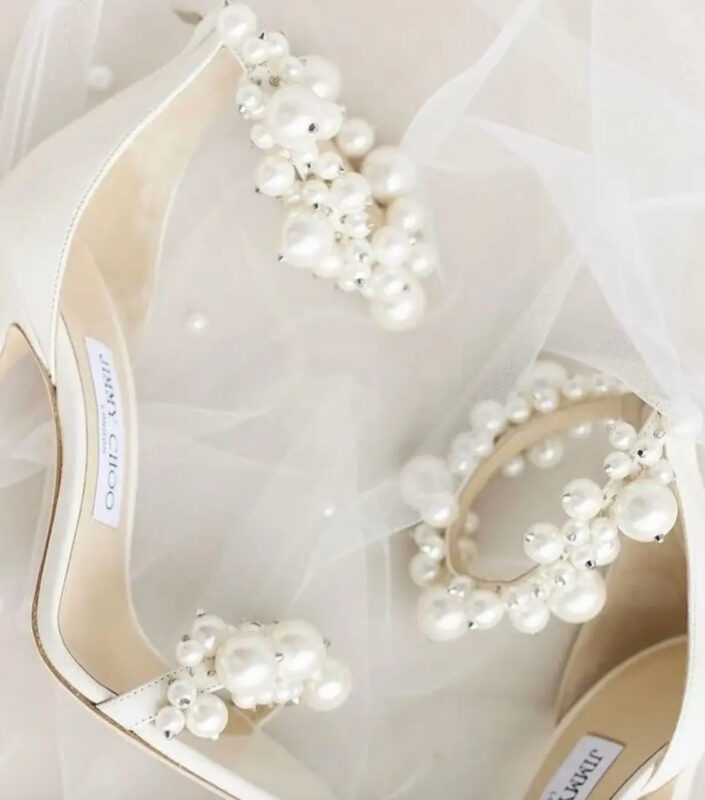 chaussures Jimmy Choo pour mariée